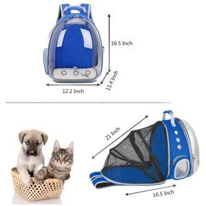 Cat/Dog Backpack TSA Approved Pet Backpack Portable Pet Carrier "FREE SHIPPING"